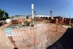 Atualmente 26 funcionários trabalham na obra 