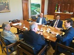 Reunião na Secretaria de Agricultura e Abastecimento do Estado de São Paulo