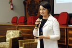 A vereadora Nancy Thame representou o Poder Legislativo no seminário, destacando os espaços de atuação na Câmara em benefício do meio ambiente