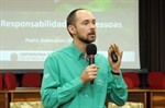 O engenheiro agrônomo e professor da Esalq, Pedro Brancalion, chamou a atenção para as responsabilidades ambientais das pessoas