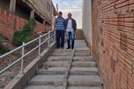 Paraná confere a escadaria construída pela Prefeitura