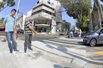 Vereador esteve no local na manhã desta quarta-feira