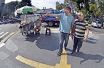 Vereador esteve no local na manhã desta quarta-feira