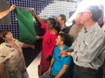 Vereador conferiu obras de acessibilidade feitas no espaço