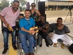 Vereador conferiu obras de acessibilidade feitas no espaço