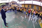 Caminhada para prevenção do suicídio arregimenta 500 alunos da Etec