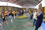 Caminhada para prevenção do suicídio arregimenta 500 alunos da Etec