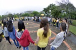 Caminhada para prevenção do suicídio arregimenta 500 alunos da Etec