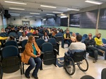 Palestra foi ministrada na manhã desta quinta-feira (26), na Fatec.