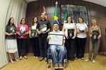 Moção de aplausos foi entregue pelo vereador André Bandeira