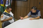 Câmara recebe grupo de Desbravadores da região do Bosques do Lenheiro