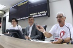Moisés Taglieta e Eliel Fonseca, falaram, no Plenário Francisco Antônio Coelho, sobre a nova onda de epidemia da doença.