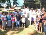 Moradores do Santo Antônio acompanham inauguração de praça e academia