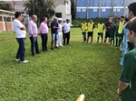 Gilmar Rotta participa de assinatura de contrato no Jardim Caxambú
