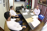 Presidente da Câmara Municipal de Jundiaí visitou a sede do Legislativo piracicabano nesta quarta-feira