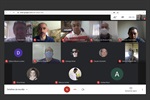 Reunião com membros do Senai pelo aplicativo Google Meet aconteceu nesta sexta