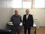 Tenente-coronel Adriano Manoel Rédua dos Santos recebeu voto de congratulações
