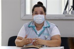 Natalia Valente,  enfermeira-chefe da Carreta Ilumina