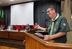 Edison Benato, Comissário do 23º Distrito Abaeté e representante da União dos Escoteiros do Brasil