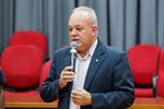 Presidente da Câmara, vereador Gilmar Rotta (PP), entregou homenagem por ato de bravura