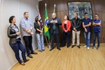Honraria foi entregue em cerimônia na tarde desta quinta-feira (31) na Sala de Reuniões da Presidência da Câmara Municipal de Piracicaba