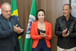 Honraria foi entregue em cerimônia na tarde desta quinta-feira (31) na Sala de Reuniões da Presidência da Câmara Municipal de Piracicaba