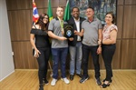 Atleta de kung fu é homenageado na Câmara