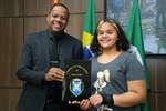 Emanuelly Paiva Generoso, a Manu, conquistou a medalha de ouro no Campeonato Brasileiro de jiu-jitsu