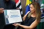 “Nossa escola é antiga, mas não é velha. É uma escola atualizada”, disse a diretora Ana Paula do Carmo