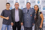 Cerimônia realizada na tarde desta sexta-feira (15) contou com a presença de representantes da PM, amigos e familiares do cabo Nelson Moraes Souza Júnior 