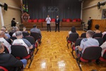 Cerimônia realizada na tarde desta sexta-feira (15) contou com a presença de representantes da PM, amigos e familiares do cabo Nelson Moraes Souza Júnior 