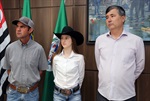 Gabriela Assarice Nalin recebeu moção de aplausos; o autor da propositura foi o vereador Pedro Kawai (PSDB)