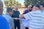 As obras, que irão fornecer nova rede de distribuição de água ao bairro, devem durar 15 dias