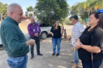 As obras, que irão fornecer nova rede de distribuição de água ao bairro, devem durar 15 dias