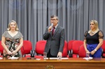 Luiza Barros Pereira se apaixonou à primeira vista por Piracicaba; Homenageada trabalha na Farmácia do Caxambú 