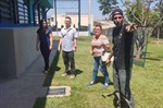 Gustavo Pompeo conheceu instalações da escola, acompanhado pelo corpo docente da unidade
