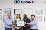 Entrega da moção e aplausos ocorreu na sede da empresa