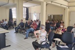 Vereador Gustavo Pompeo em reunião com a Cist