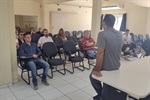 Vereador Gustavo Pompeo em reunião com a Cist