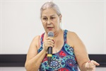 Palestrante do curso, enfermeira Mirtes Maria Antunes 