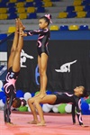 Ginásio de esportes acolhe Festival de Ginástica Acrobática