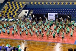 Ginásio de esportes acolhe Festival de Ginástica Acrobática