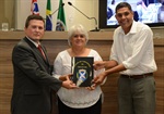 Entrega de Moção de Aplausos 