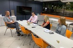 Vereador André Bandeira em reunião na empresa ArcelorMittal
