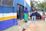 Vereador confere dinanismo de escolas municipais no retorno das aulas
