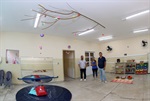 Vereador confere dinanismo de escolas municipais no retorno das aulas