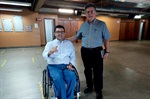 Vereador André Bandeira em reunião na Semdettur nesta sexta-feira