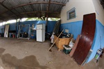 A pedido de moradores, vereador Acácio Godoy vistoriou as condições de espaço esportivo no bairro Cecap