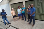 Vereador e secretário verificaram obras na manhã desta sexta-feira (17)