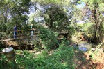 Ponte detonada prejudica moradores do Diamante e Altos de Piracicaba